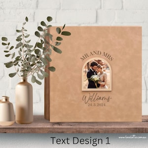 Personalised Guest Book or Photo album, Custom Wedding Reception Guestbook, Signing Book, Engagement Party Photo Book, Polaroid Photo album