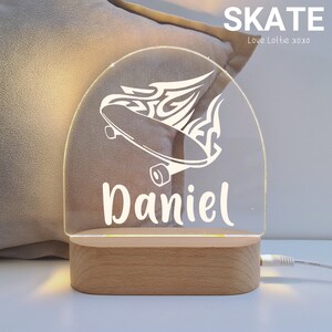 Personalised Night Light Baby Gift - Christmas Gift - Custom Name Nursery Decor Light - 1st Birthday Gift -  Baby boy gift - Baby Girl Gift