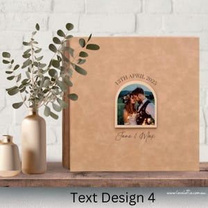 Personalised Guest Book or Photo album, Custom Wedding Reception Guestbook, Signing Book, Engagement Party Photo Book, Polaroid Photo album
