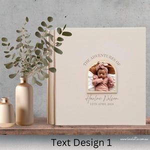 Baby Photo Book Holds 42 4x6 Photos, My First Photo Album For Baby Or Toddler, "Love" Baby Photo Book Soft No Hard Edges, Cute Book Gift For Baby