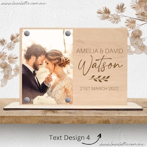 Personalised Wedding Gift for Couple, Personalized Wedding Picture Frame, Personalized Wedding Gifts, Gifts for Couple, Custom Wedding Frame