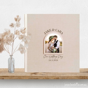 Wedding Guest Book, Instax Guest Book, Guest Book, Photobooth Guestbook, Instax photo Guest Book, Personalized Polaroid Photo Album, Wedding