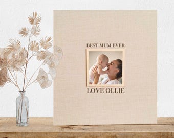 Mother’s Day Gift For Mum Best Mum First Mother's Day Gift Mum Photo Frame New Mum Gift, 1st Mothers Day 2026 Album Gift