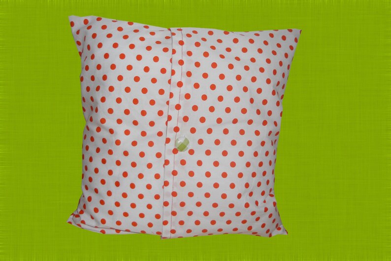 Taie d'Oreiller 60 x 60 cm - Gaze de Coton Tissée - Gaïa Match Vert d