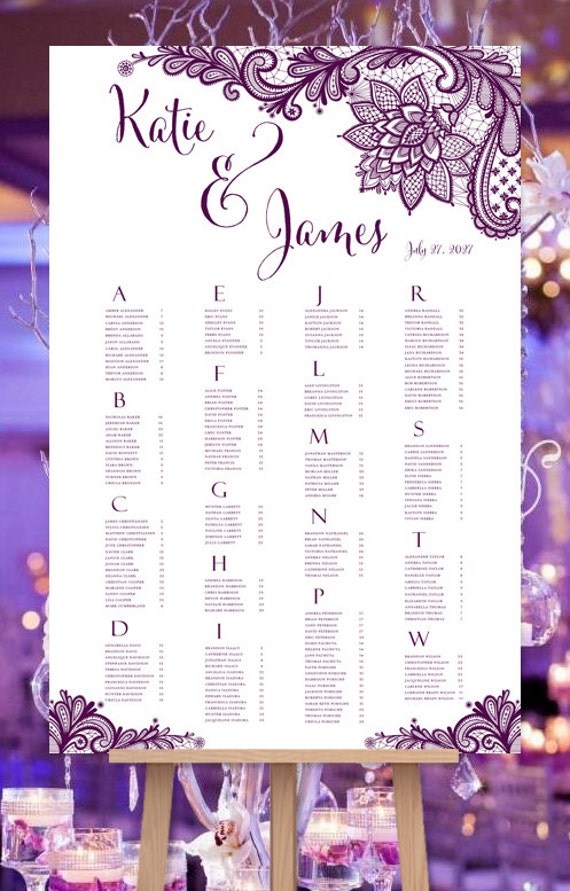 Color Purple Seating Chart