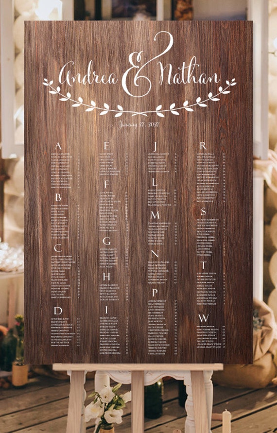 Wedding Seating Chart Background