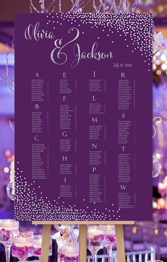 Color Purple Seating Chart