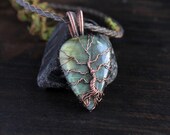 Labradorite Tree Of Life Necklace Amulet Pendant Copper Stone Wire wrapped Tree of life pendant Men gift Birthday gift for him