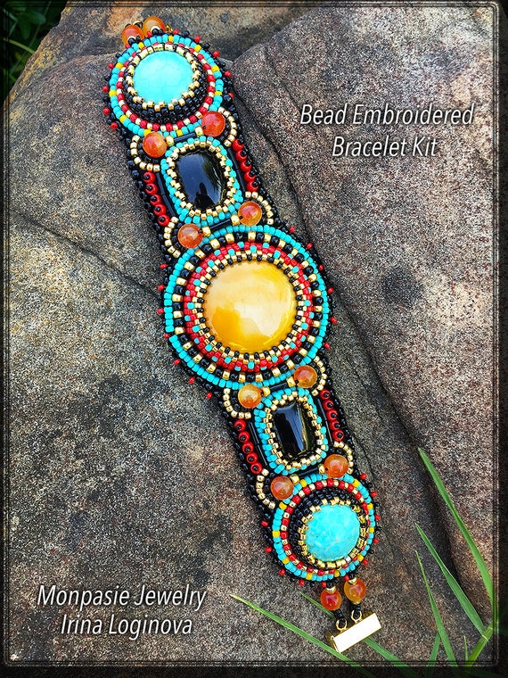 bead embroidery bracelet kits