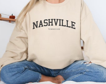 Nashville sweatshirt | Tennessee Sweatshirt | Vintage Style Sweatshirt