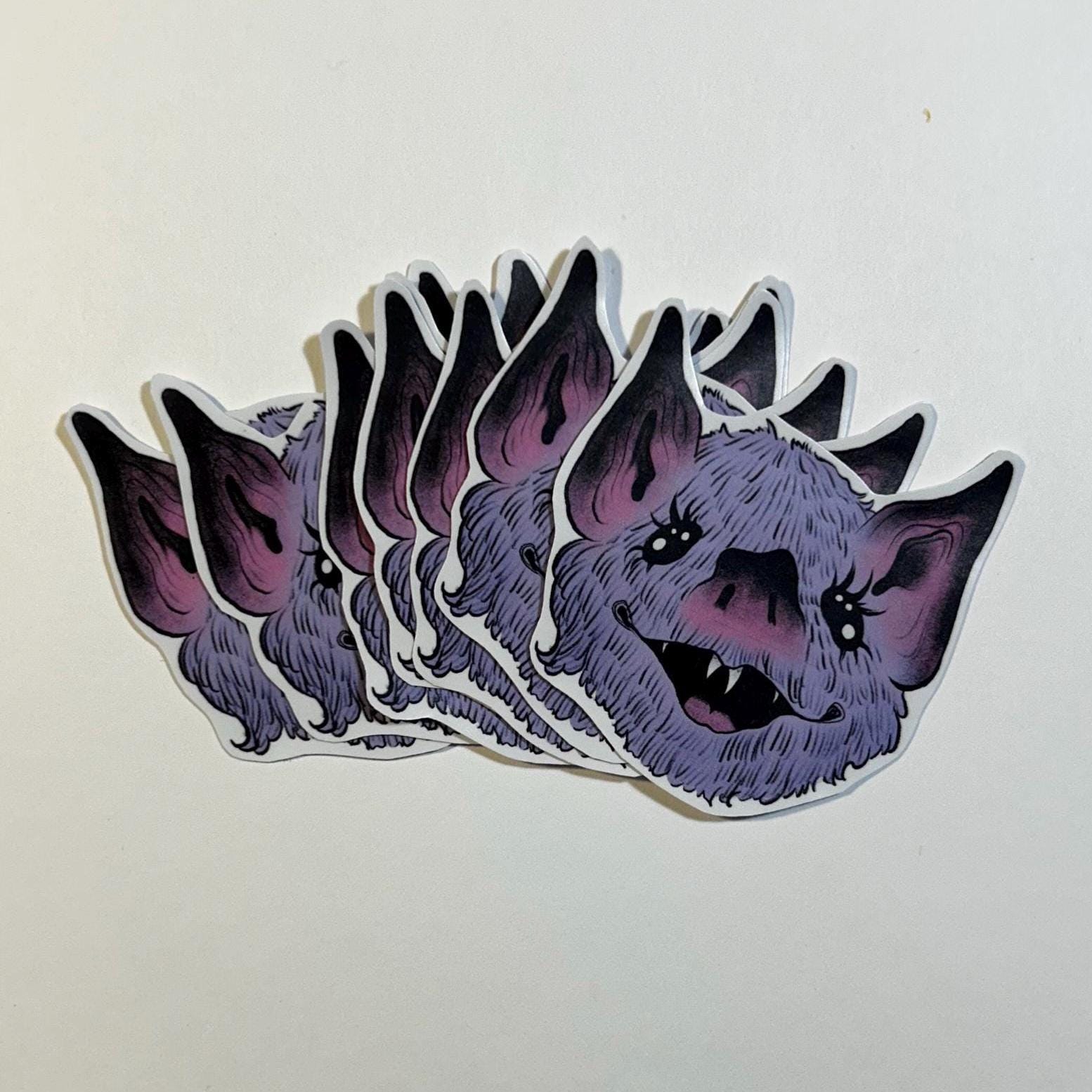 Batty Sticker - Etsy