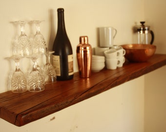 etsy bathroom floating shelves