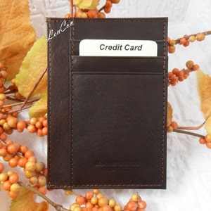 Portafoglio Porta Carte di Credito Testa di Moro Uomo - Donna Fatto a Mano  Made in Italy