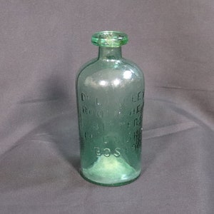 Dr. Langley’s Root and Herb Bitters, backwards 99, Union St Boston, vintage bottle, quack medication, 19th century cork top, 1850-60’s