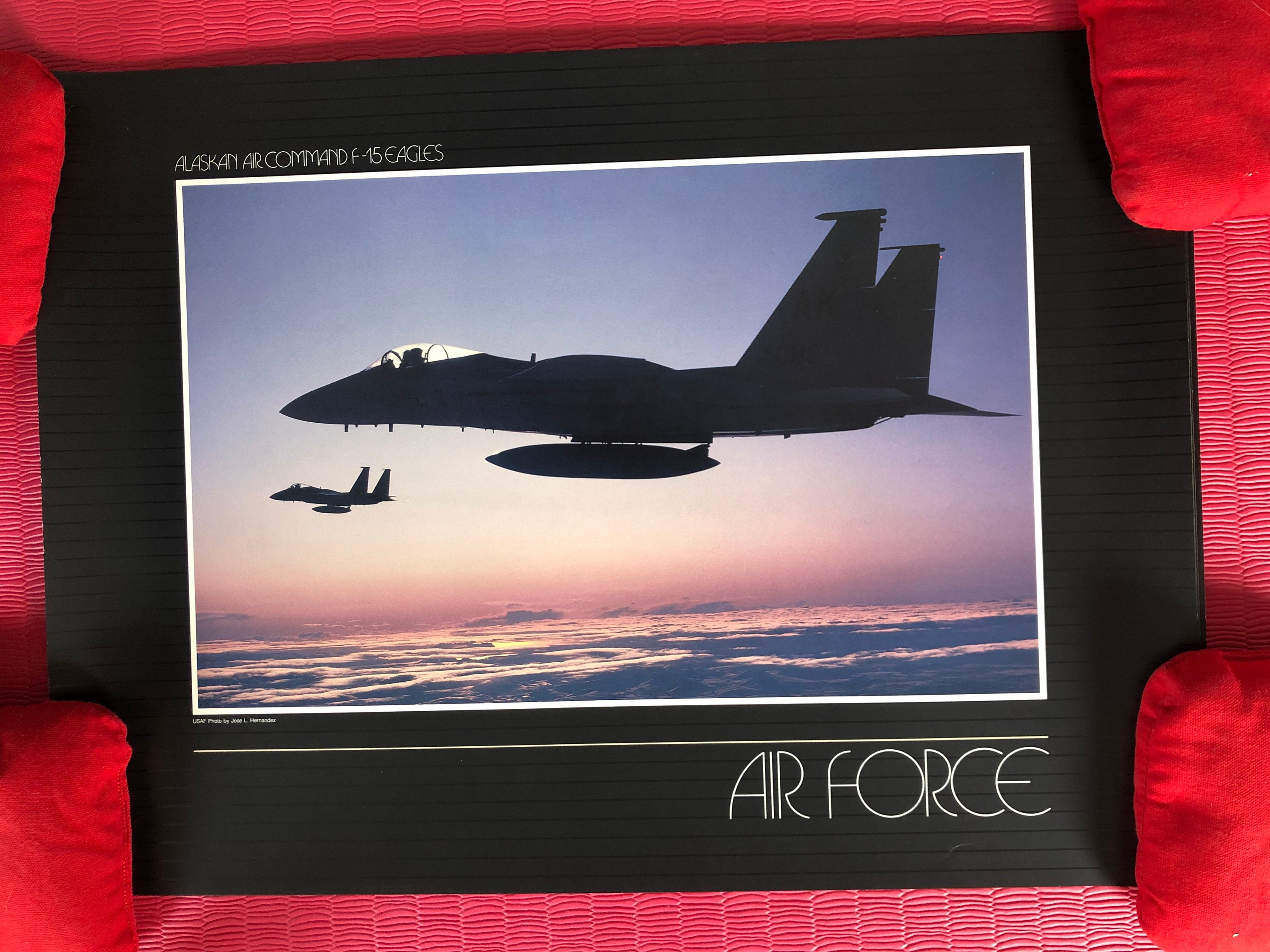 US Air Force Lithograph Poster Original U.s. government printing Office ...