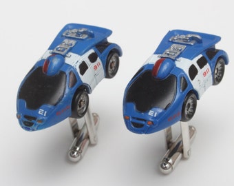 Back To The Future Police Car Micro Machine Cufflinks