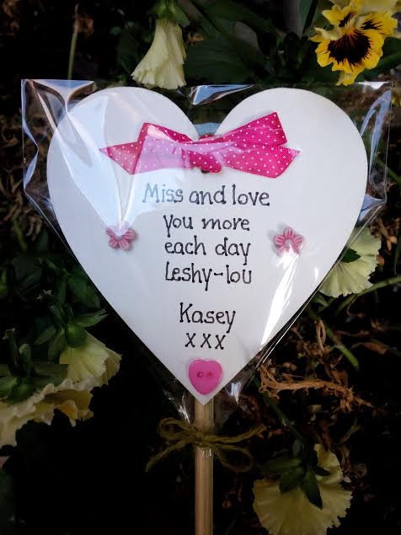 Grave Ornament, Baby Funeral, Stillborn Personalised Child Memorial
