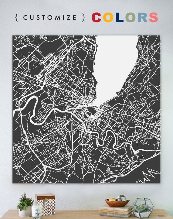 Map Of Geneva Large Canvas City Maps Street Vintage - Wall Art City Maps Map Of Geneva Large Canvas City Maps Street Vintage - Wall Art City Maps
