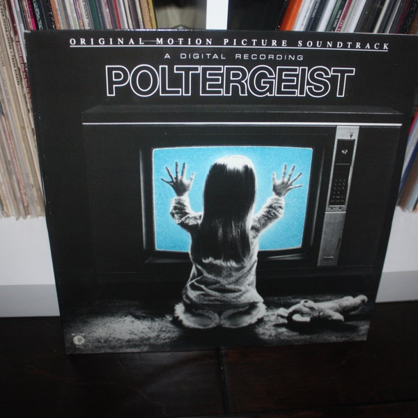 Poltergeist - Original Motion Picture Soundtrack - Vinyl LP Record - Horror - Jerry Goldsmith -1982