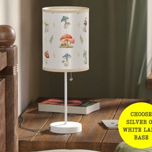 Mushroom Lamp | Custom, Unique, Whimsical, Storybook, Forest Mushroom, Cottage Core Table Décor