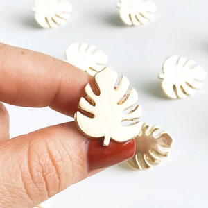 Monstera Leaf Pin | Lapel Pins & Accessories for Plant Lover | Lapel Pin Gift for Her | Plant Lady Pin | Monstera Leaf | Monstera Brooch