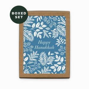 Carte heureuse de Hanoucca de vignes de Zazzle.be Liste d'envies Vous avez des idées ? Coffret de 6 | Carte Hanoucca moderne | Pour les Fêtes moderne de Zazzle.be Liste d'envies Vous avez des idées ? Carte de voeux de Hanoucca