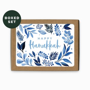 de voeux de feuillage de Hanoucca | Coffret de 6 | Carte Hanoucca moderne | Pour les Fêtes moderne de Zazzle.be Liste d'envies Vous avez des idées ? Carte de voeux de Hanoucca