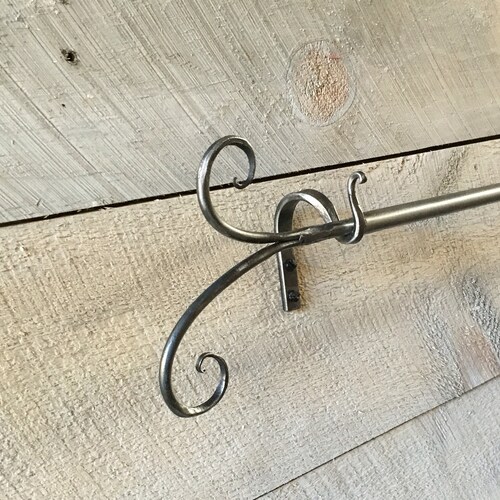 Curtain Rod Finials Elegant Living Curtain Rod Finials Elegant, Wrought Iron Curtain Rod Finials