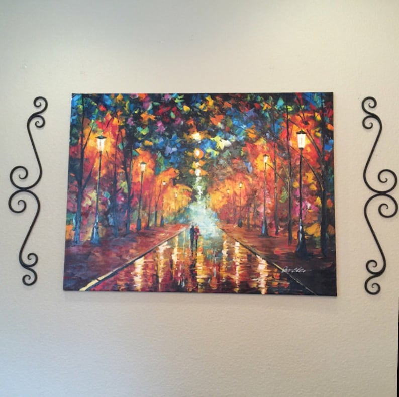 Wrought Iron Wall Art Wrought Iron Wall Decor Entry Accent - Etsy