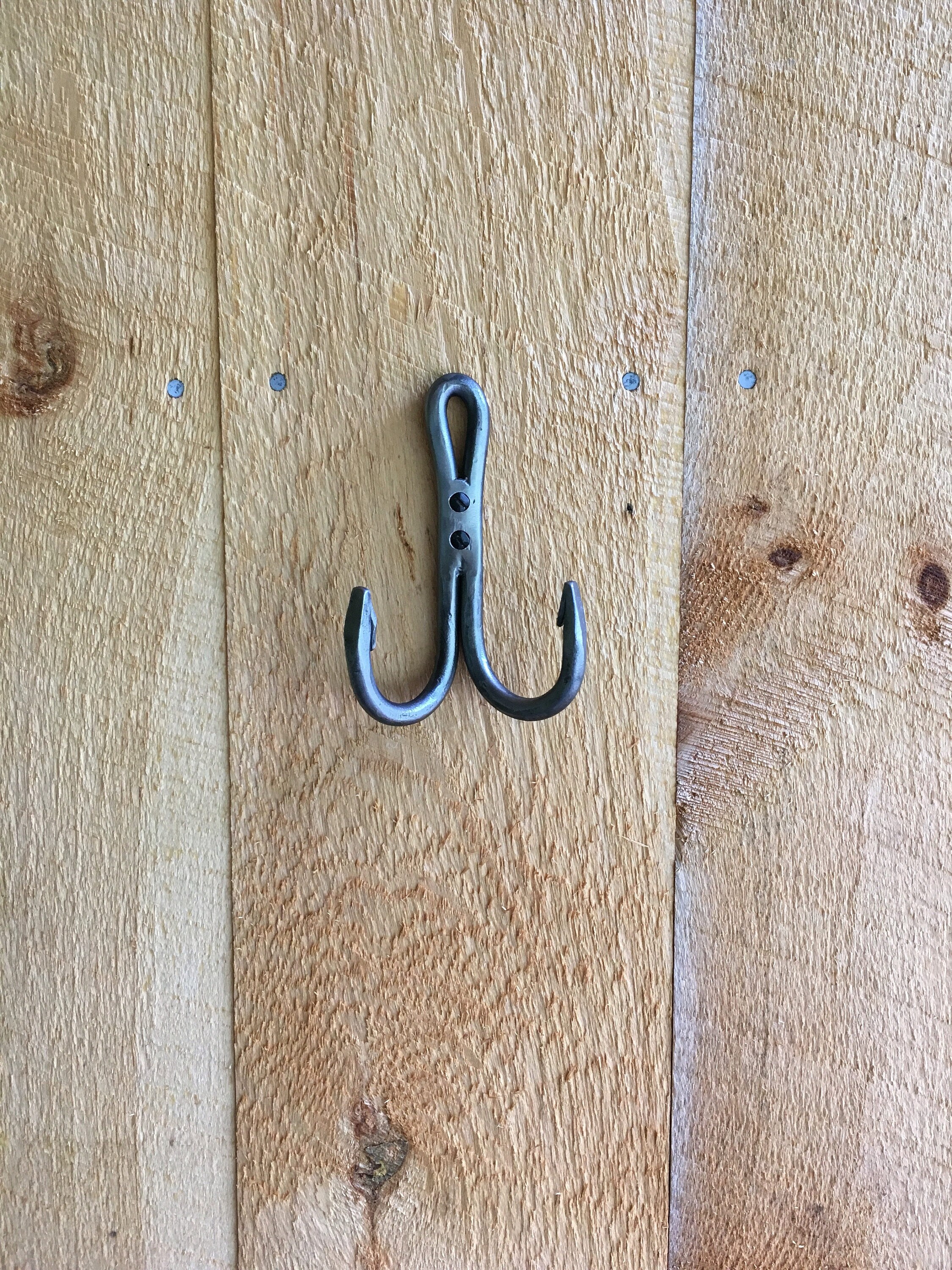 Double Fishing Hook Towel Hook, Fishing Hook Coat Hook, Double Coat Hook 