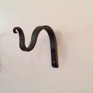 Lantern hook, lantern hanger, mason jar hanger, mason jar sconce, metal hook,curtain bracket set, hook set, hanger set