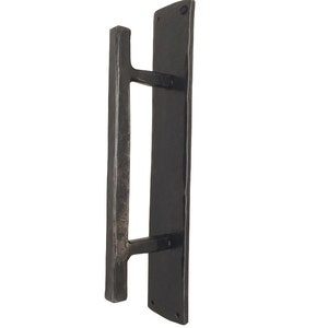 Rustic Barn Door handle for interior sliding barn doors, Rustic door pull, wrought iron door handle, wrought iron barn door hardware