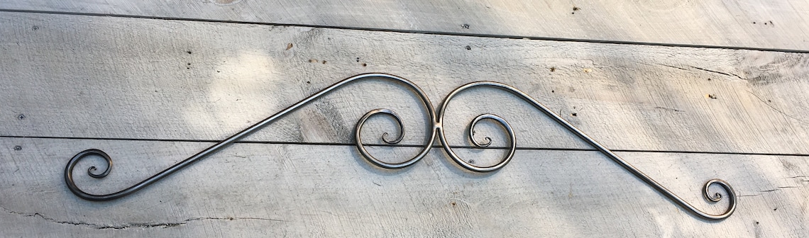 Wrought Iron Scroll Wall Art Wrought Iron Wall Scrolls Decor - Etsy