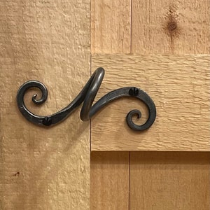 Decorative iron cabinet finger pull