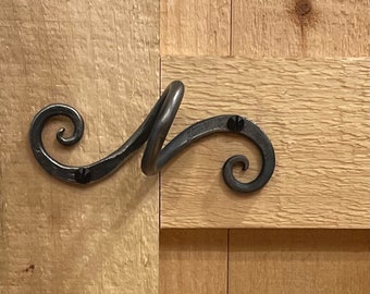Decorative iron cabinet finger pull