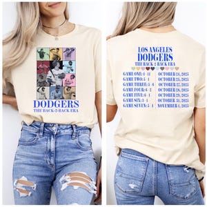 2025 Dodgers World Series eras Tshirt