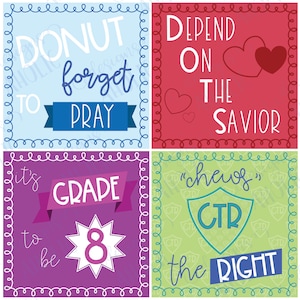 18 LDS Baptism Candy Gift Tag Printables - LDS Primary Baptism Gift ...