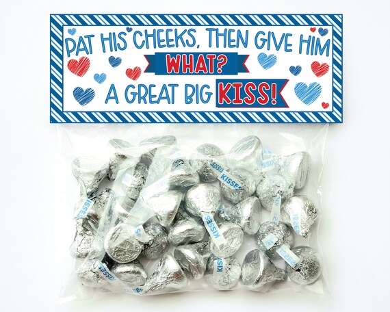Father's Day Bag Topper - LDS Father's Day Gift - Father's Day Church Gift - Father's Day Chocolate Kisses Bag Topper LDS Father's Day Gift