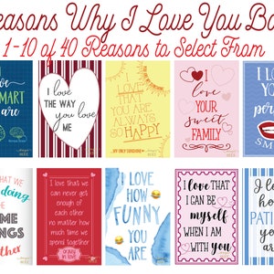 25 Motivi per cui ti amo Prenota - Motivi per cui ti amo - Regalo di compleanno - Regalo dell'Anniversario - Regalo di San Valentino - Regalo per Fidanzato