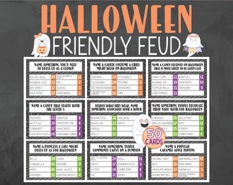 Dispute amicale d'Halloween - Jeu de fête d'Halloween - Jeu d'Halloween en famille - Dispute amicale - Jeu de fête d'Halloween pour adultes - Jeu d'Halloween pour ados