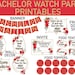 The Bachelor TV Show Watch Party Printables Bachelor Show Printables ...