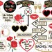 The Bachelorette TV Show Watch Party Photo Booth Printables | Etsy