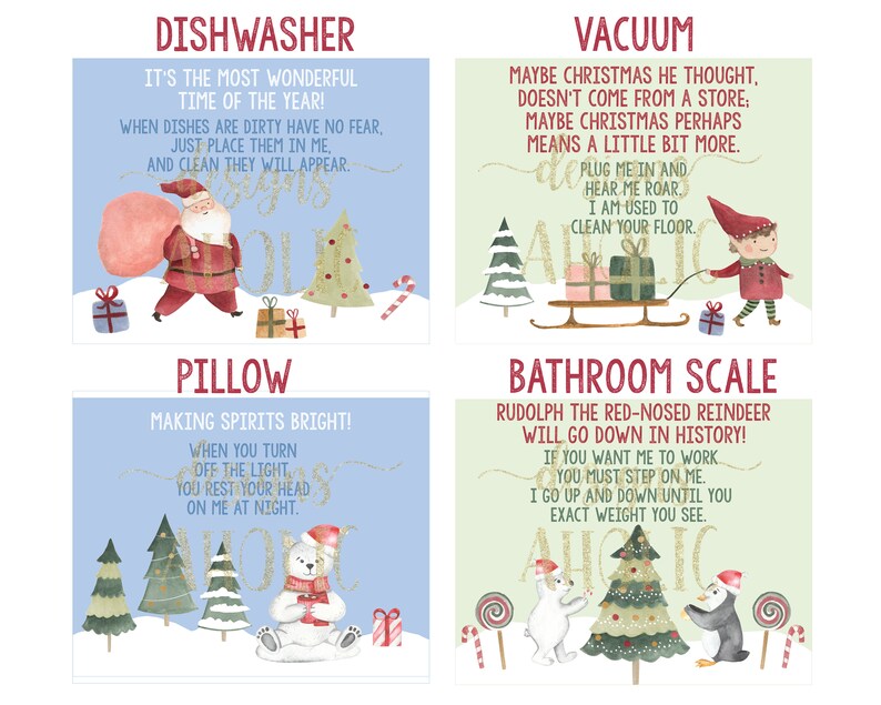 NEW Indoor Christmas Treasure Hunt - Indoor Christmas Scavenger Hunt - Christmas Game - Kids Christmas Activity - Christmas Advent Activity image 2