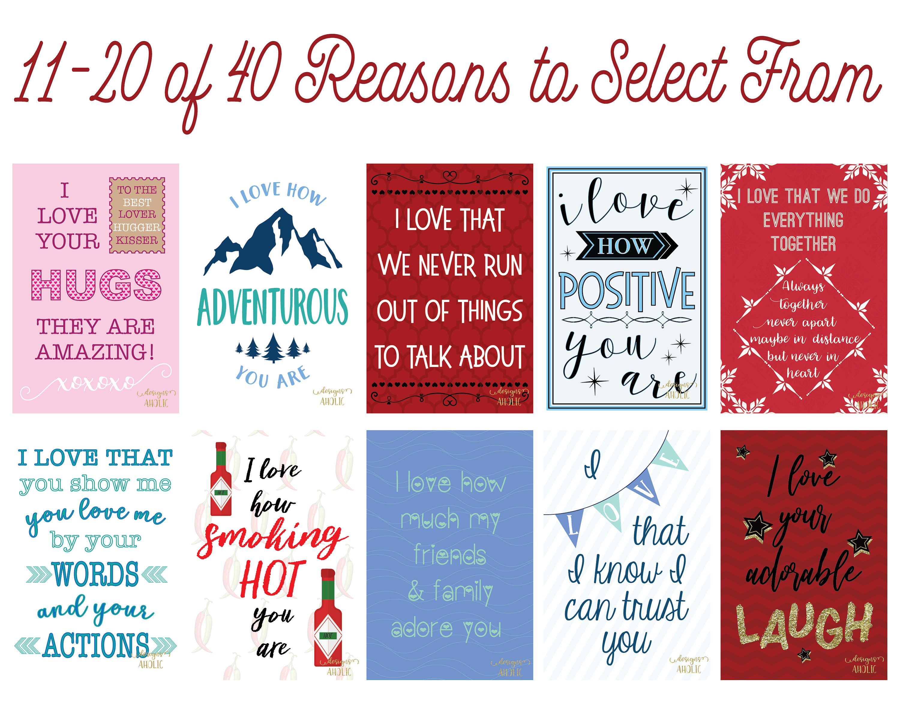 150 Adorable Ideas for a Reasons Why I Love You List  Romantic christmas  gifts, Why i love you, Reasons why i love you