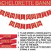 The Bachelorette TV Show Watch Party Printables Bachelorette Show ...