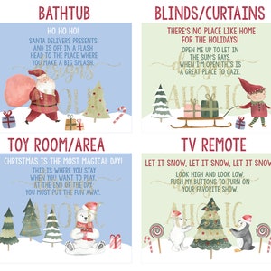 NEW Indoor Christmas Treasure Hunt - Indoor Christmas Scavenger Hunt - Christmas Game - Kids Christmas Activity - Christmas Advent Activity image 4