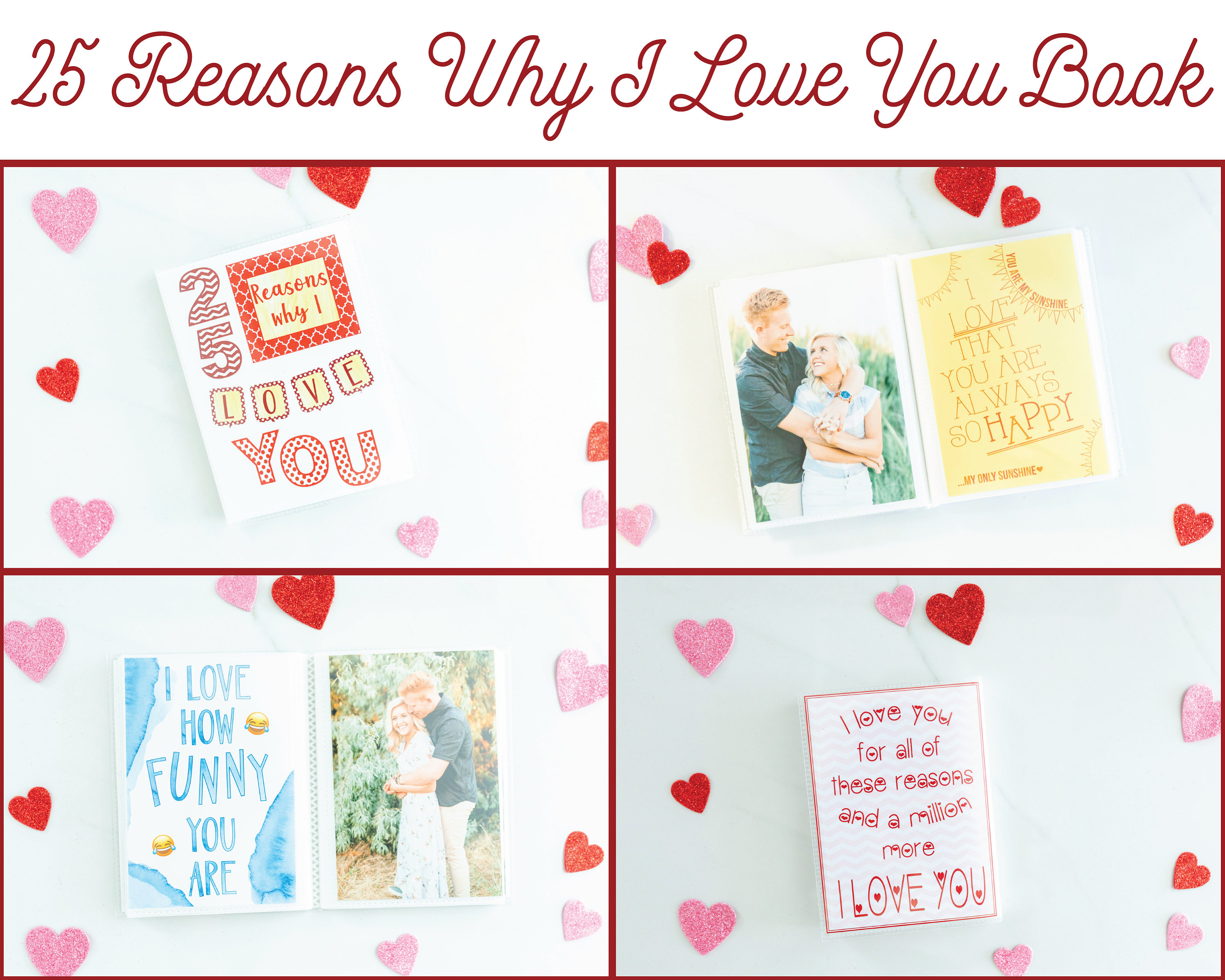 Ten Reasons I Love You, Personalized Love Book