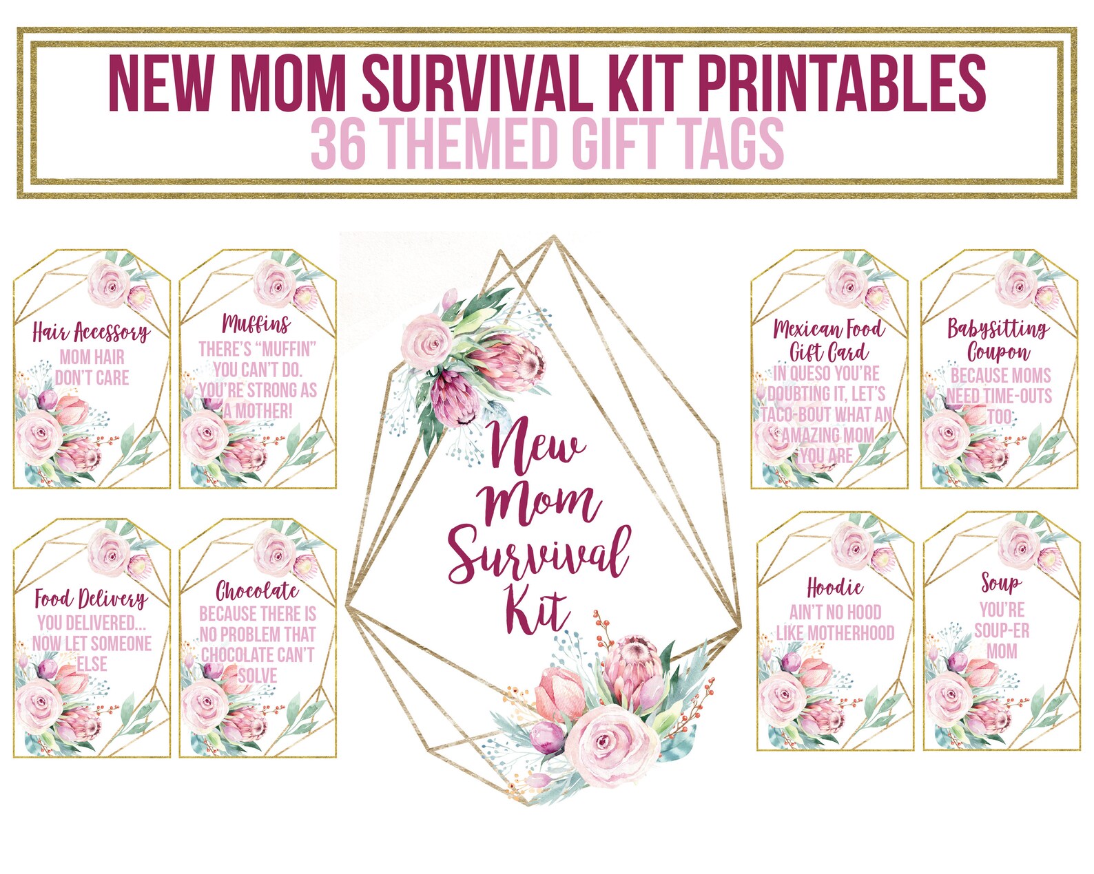Mom Survival Kit Printable