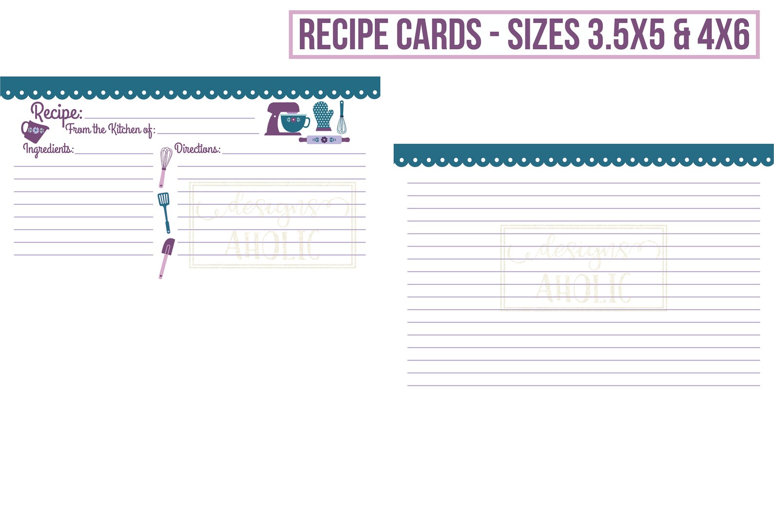 Pampered Chef Bridal Shower Party Package Printables - Etsy