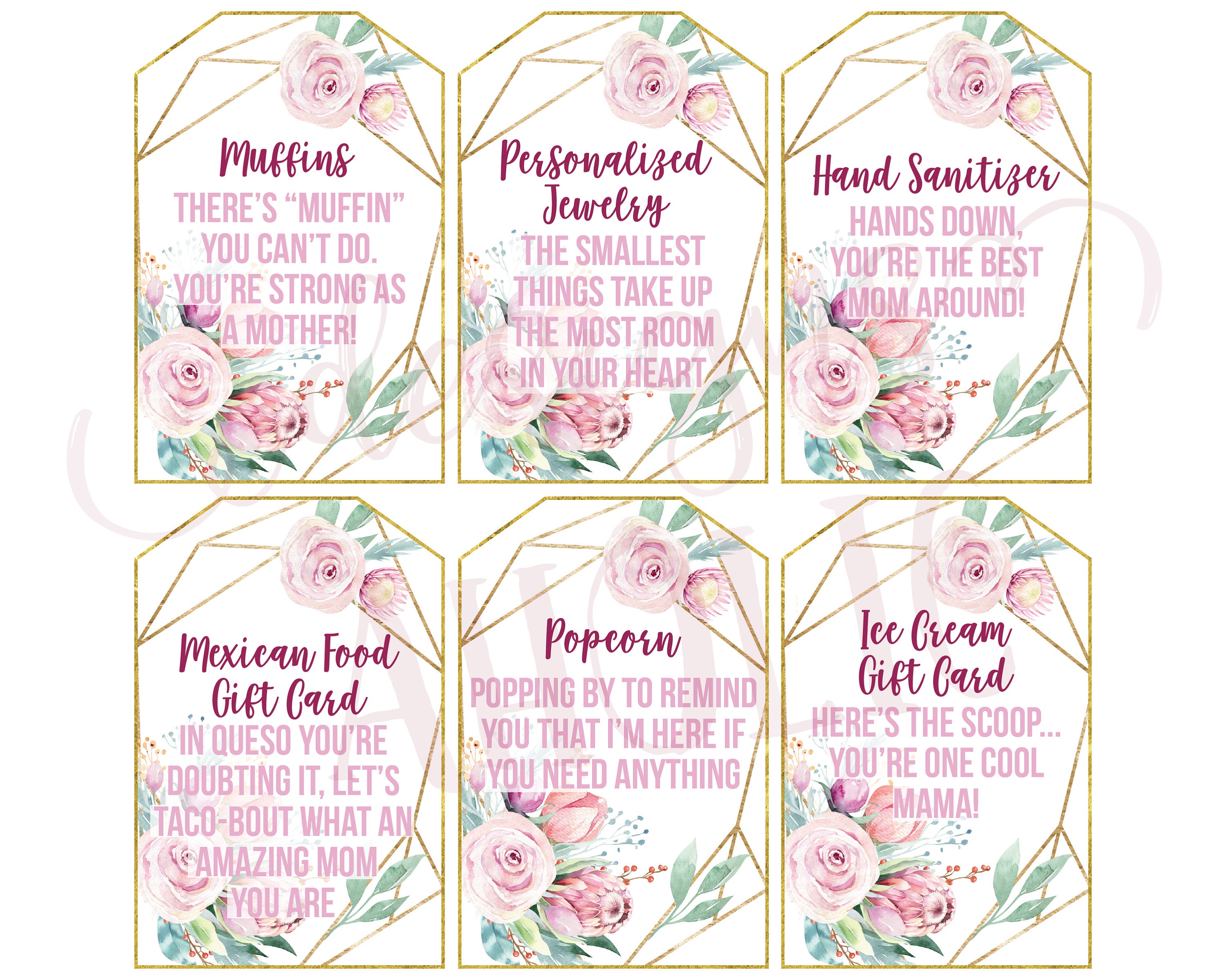 New Mom Survival Kit Printables New Mom Survival Gift Basket - Etsy ...